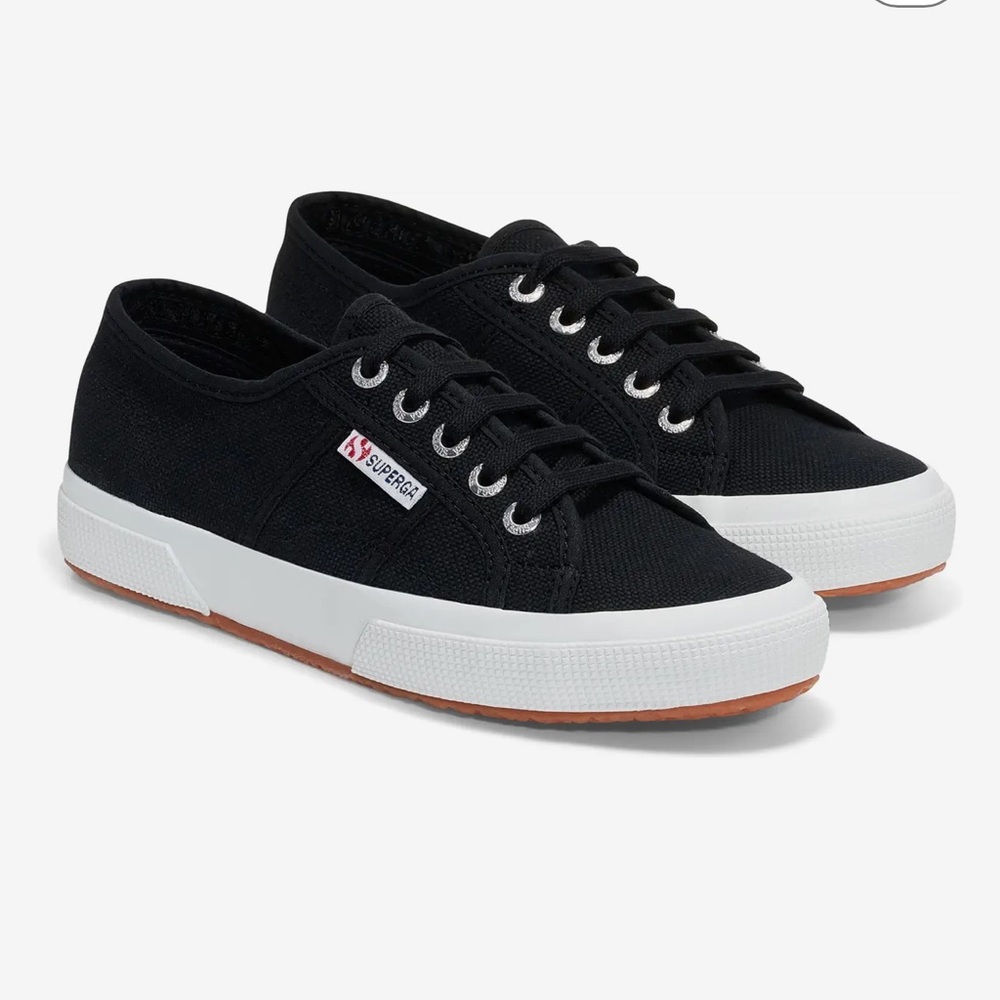 Superga 2750Cotu classic Sneaker, Black, NWT, size 9 women’s